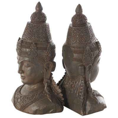 Bohemian Resin Bookends - Set of 2