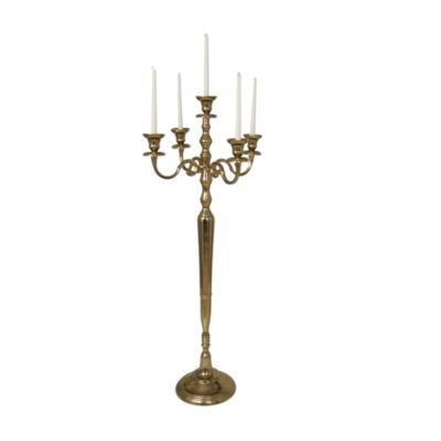 Traditional Aluminum Metal Candelabra