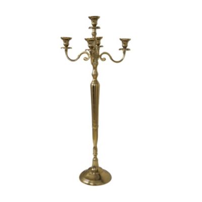 Traditional Aluminum Metal Candelabra