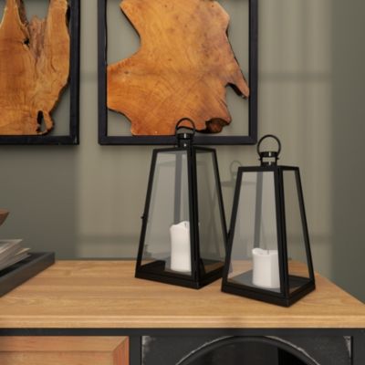 Modern Metal Candle Lantern