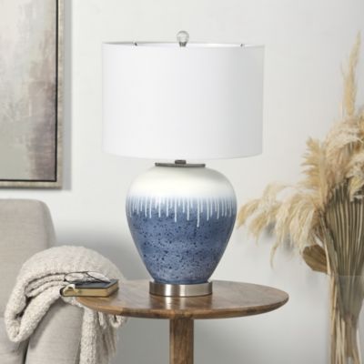 Contemporary Glass Accent Lamp