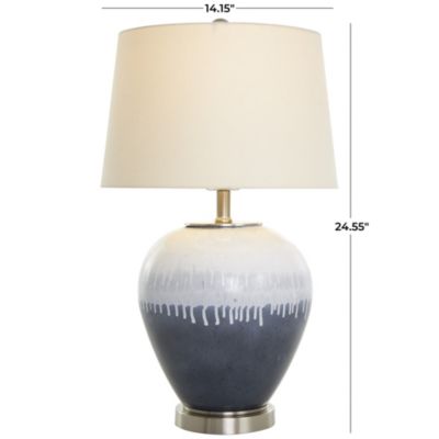 Contemporary Glass Accent Lamp