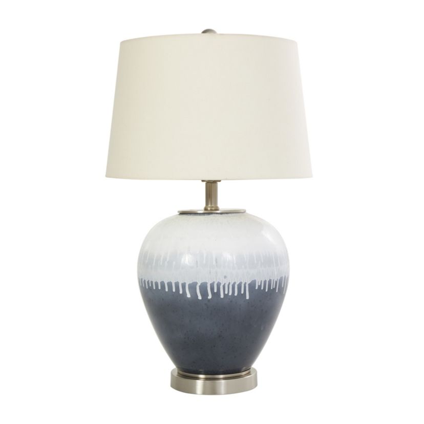 Contemporary Glass Accent Lamp
