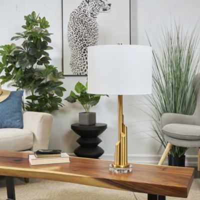 Contemporary Metal Accent Lamp