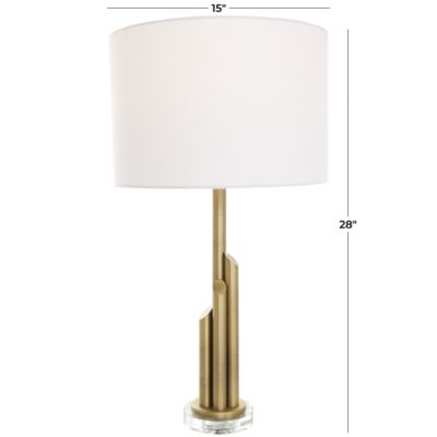Contemporary Metal Accent Lamp