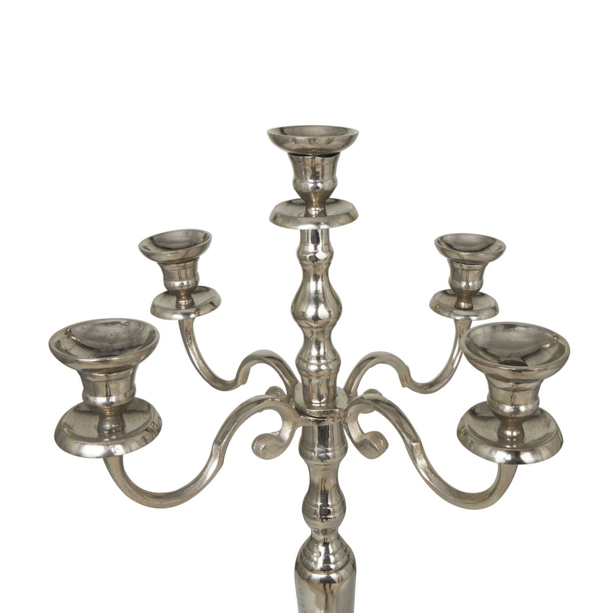 Traditional Aluminum Metal Candelabra