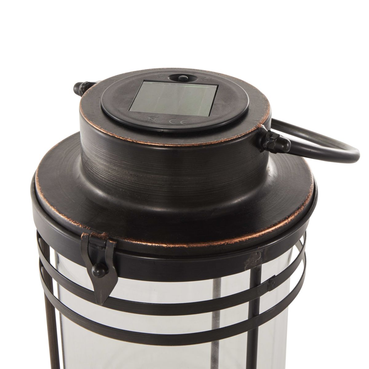 Industrial Metal Candle Lantern