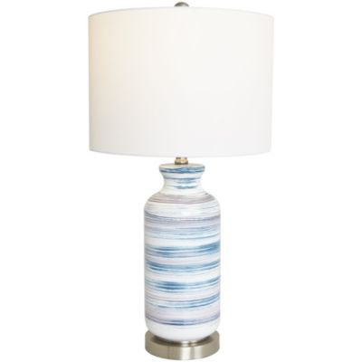 Contemporary Glass Accent Lamp