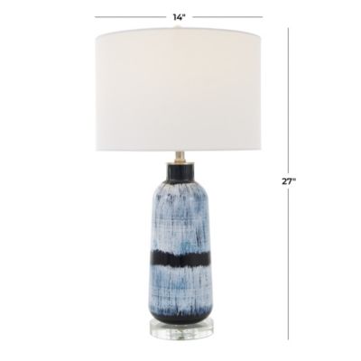 Contemporary Glass Accent Lamp