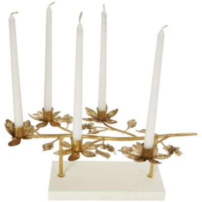 Modern Metal Candelabra