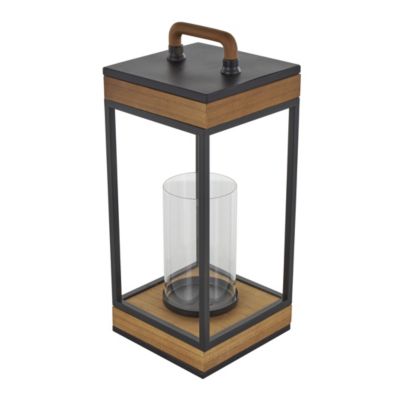 Industrial Metal Candle Lantern