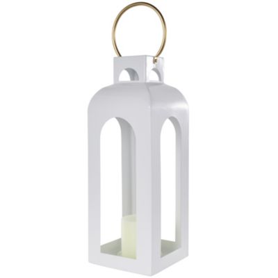 Transitional Metal Candle Lantern