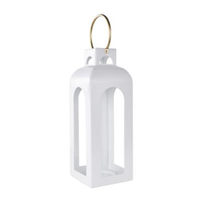 Transitional Metal Candle Lantern