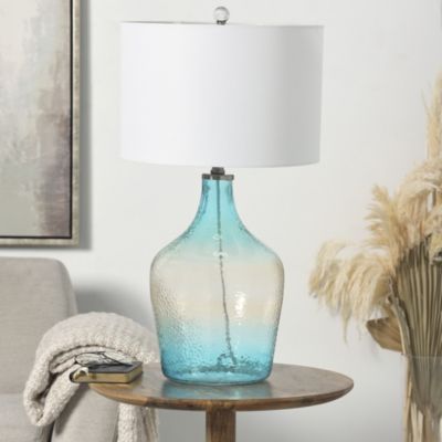 Contemporary Glass Accent Lamp