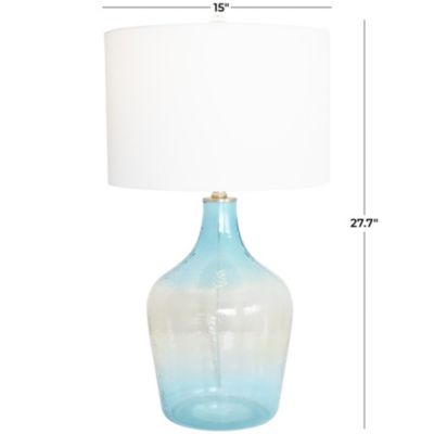 Contemporary Glass Accent Lamp