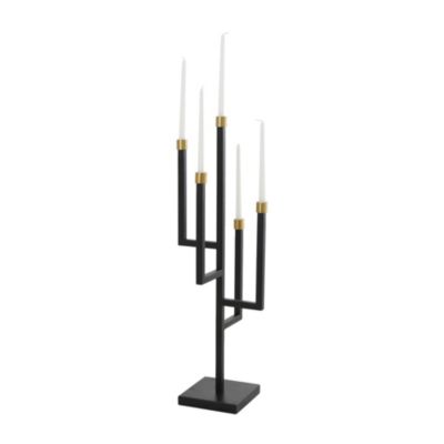 Contemporary Metal Candelabra