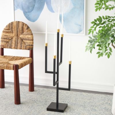 Contemporary Metal Candelabra