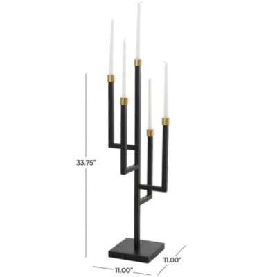 Contemporary Metal Candelabra