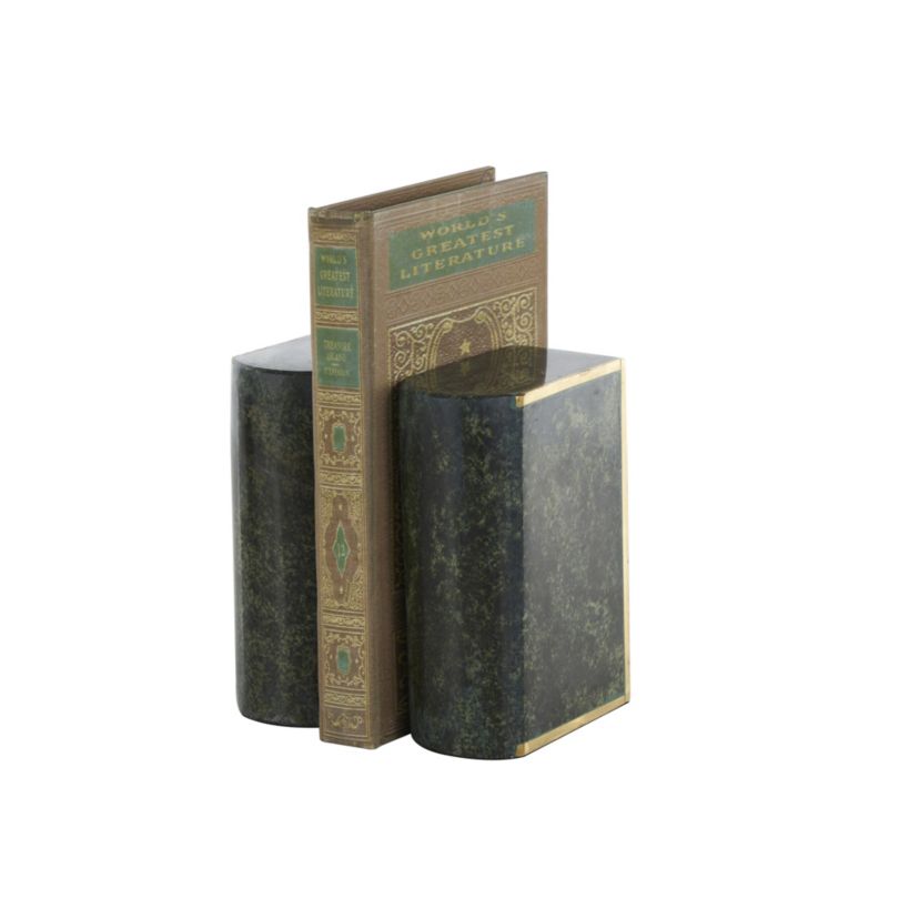 Modern Marble Bookends - Set of 2