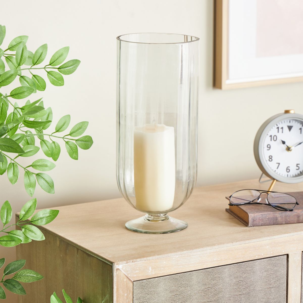 Modern Glass Candle Holder