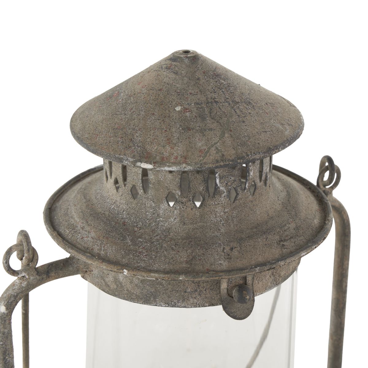 Rustic Metal Candle Lantern
