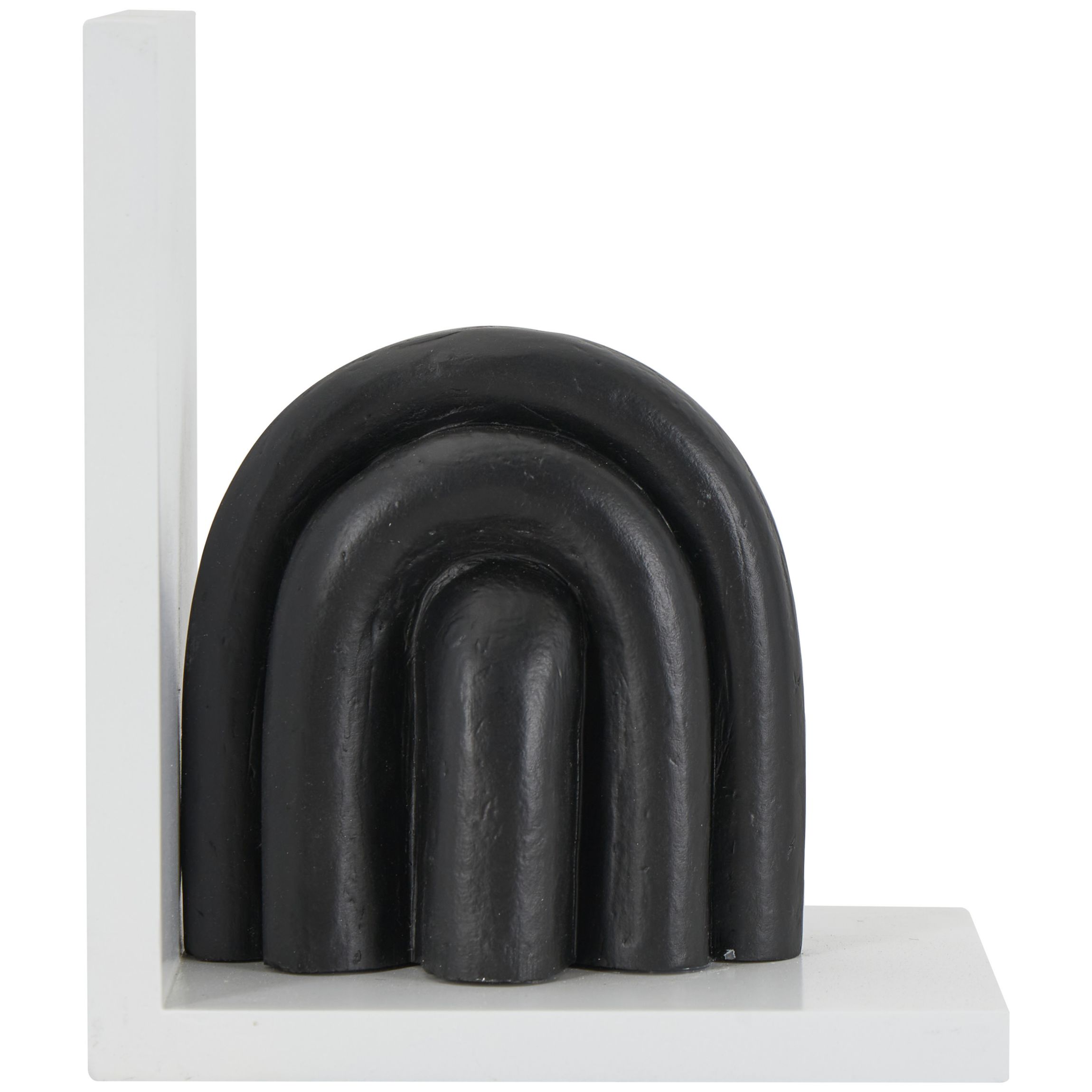 Modern Wooden Bookends - Set of 2