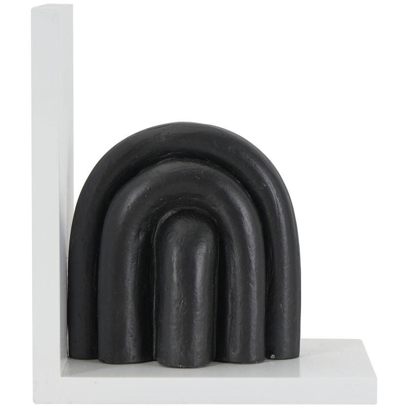 Modern Wooden Bookends - Set of 2