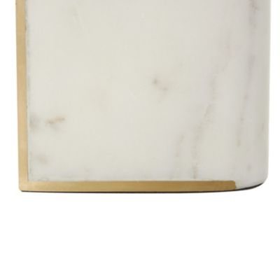 Glam Marble Bookends - Set of 2