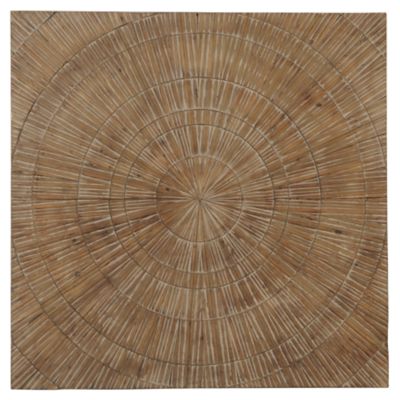 Monroe Lane Coastal Wood Wall Decor, Brown