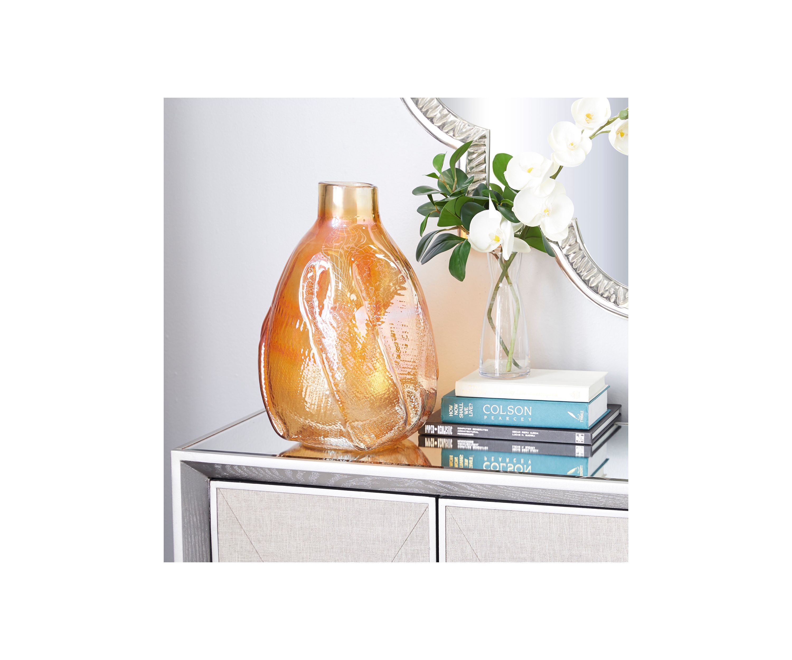 Contemporary Glass Vase