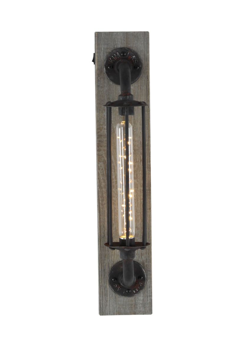 Industrial Metal Accent Lamp