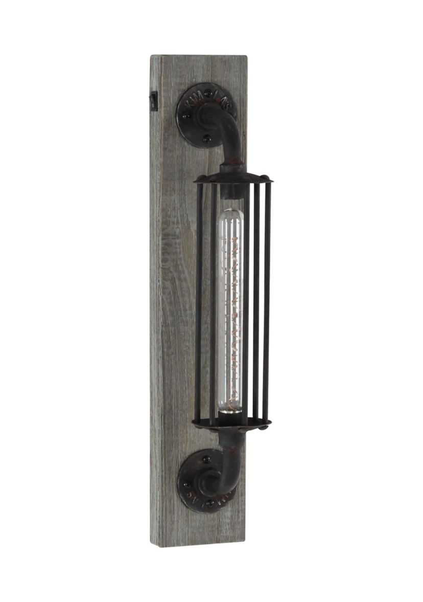 Industrial Metal Accent Lamp