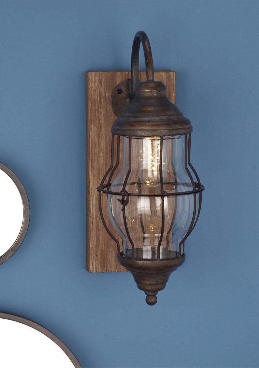 Industrial Metal Accent Lamp