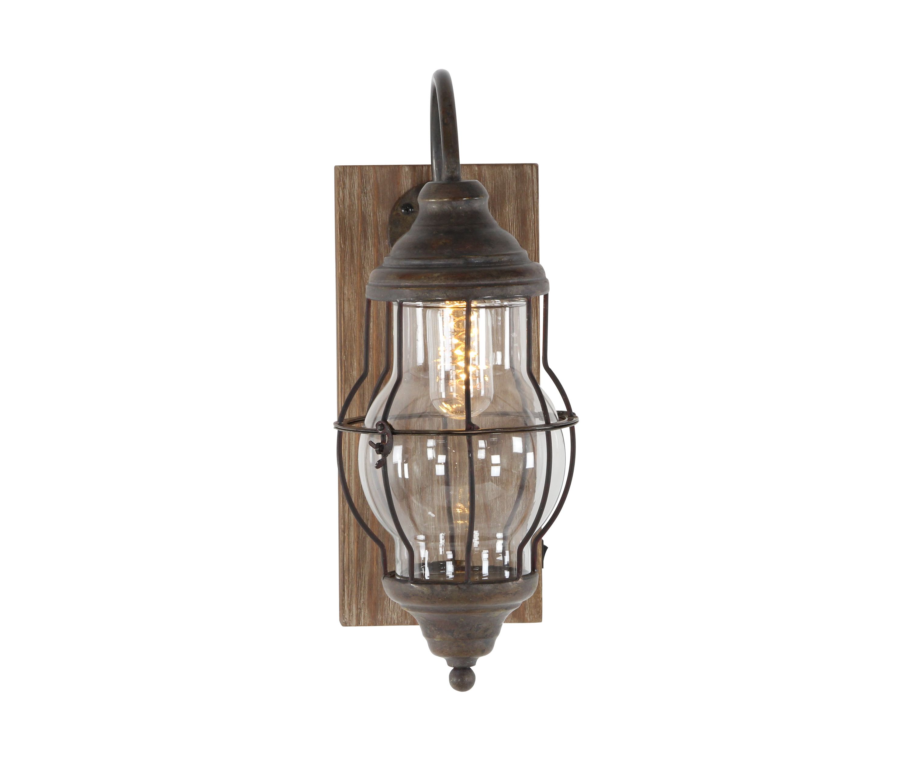Industrial Metal Accent Lamp