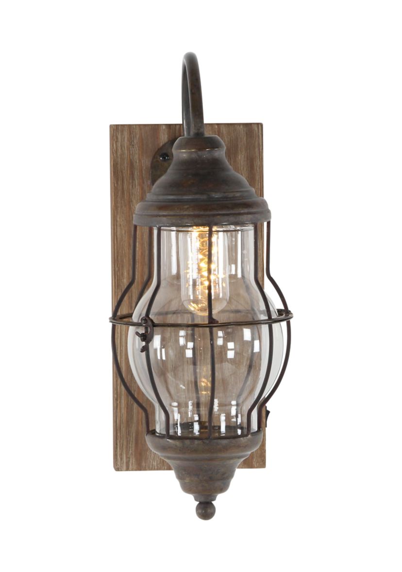 Industrial Metal Accent Lamp