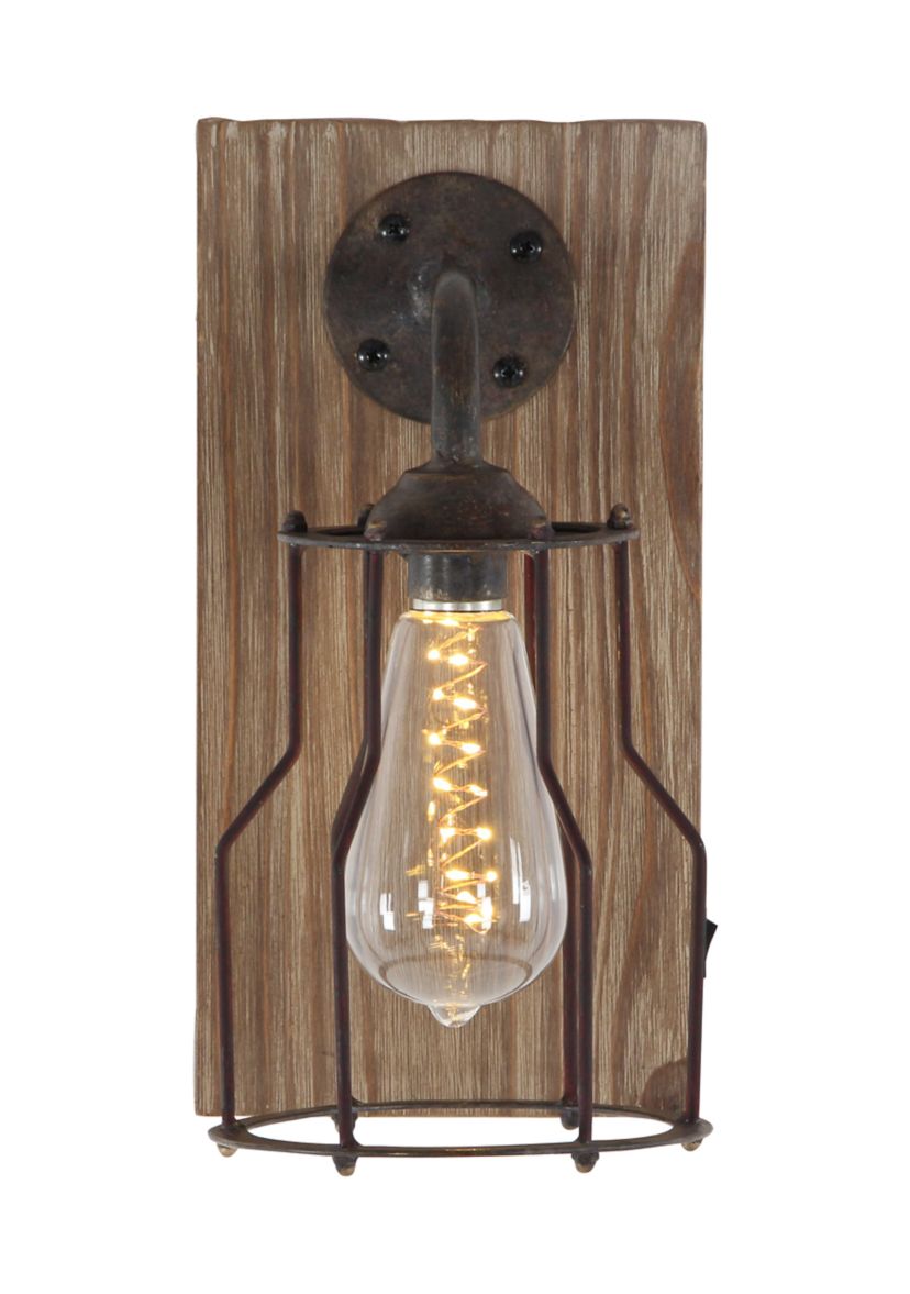 Industrial Metal Accent Lamp