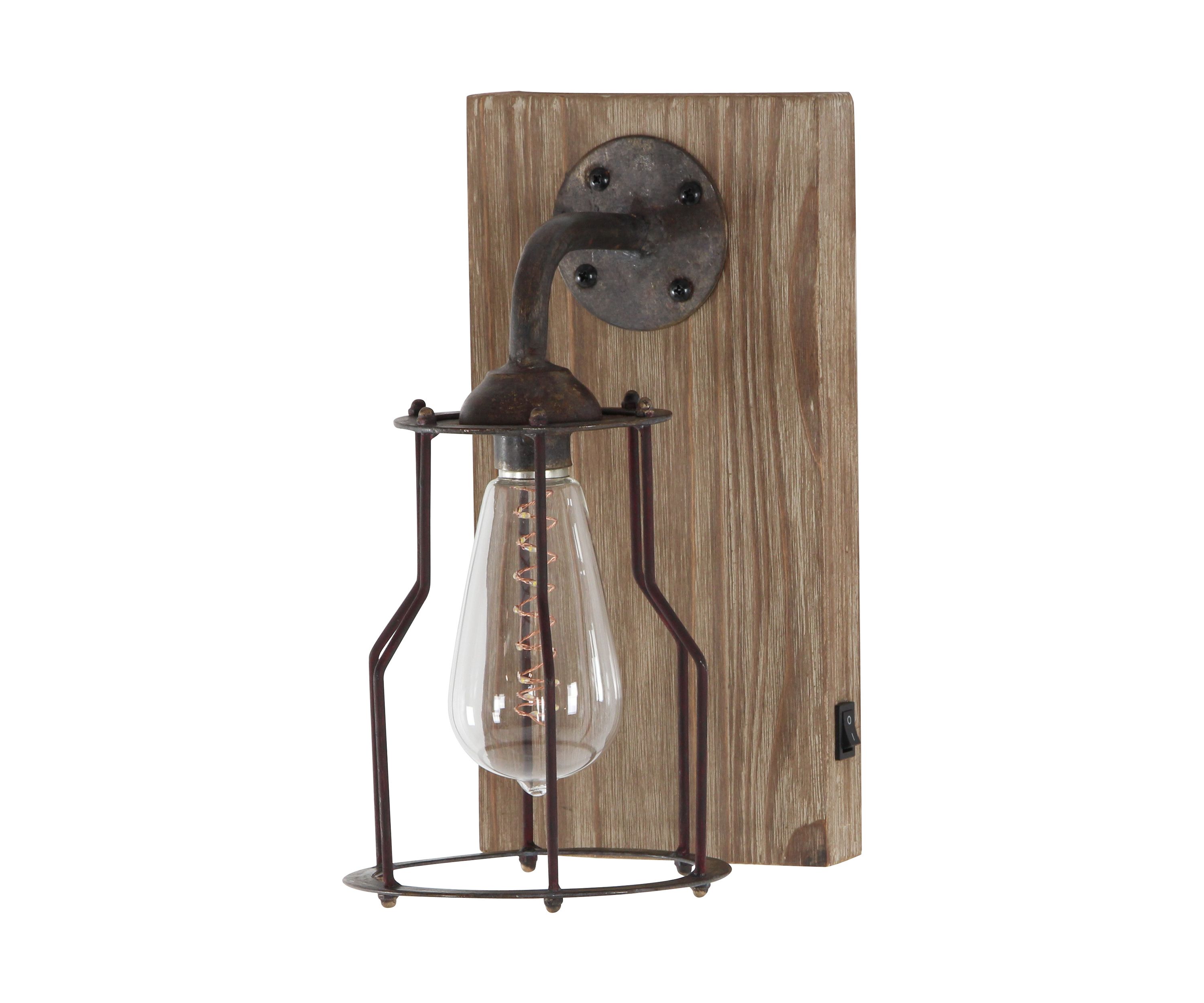 Industrial Metal Accent Lamp
