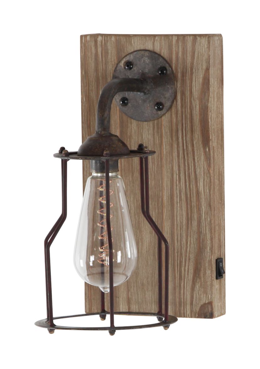 Industrial Metal Accent Lamp