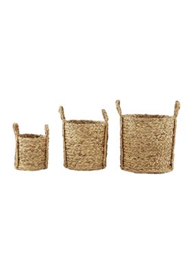 Coastal Seagrass Storage Basket - Set of 3