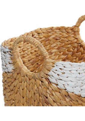 Bohemian Seagrass Storage Basket - Set of 3