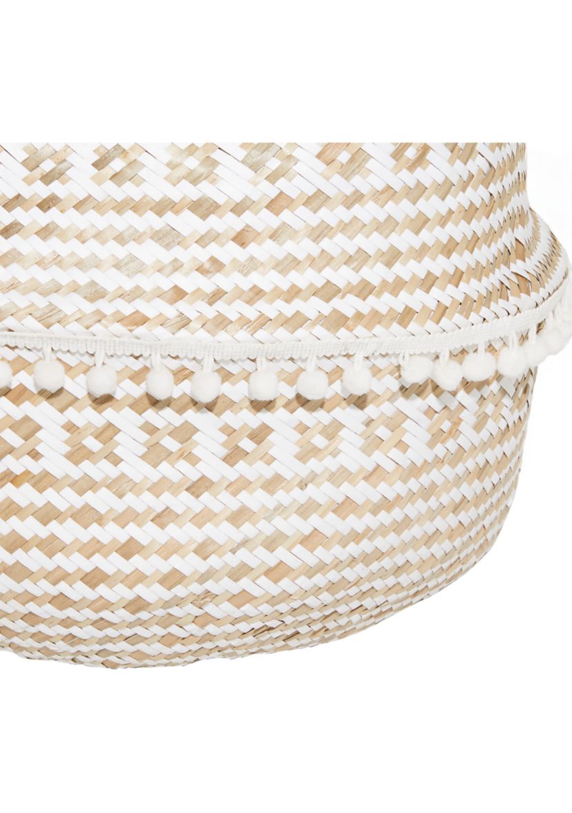 Bohemian Seagrass Storage Basket - Set of 2