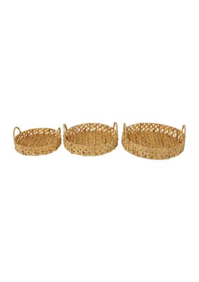 Coastal Seagrass Tray - Set of 3