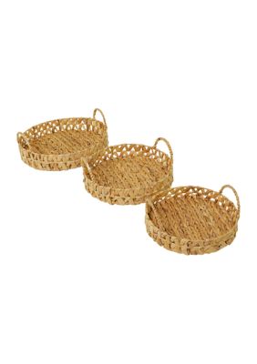 Coastal Seagrass Tray - Set of 3