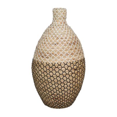 Bohemian Seagrass Vase