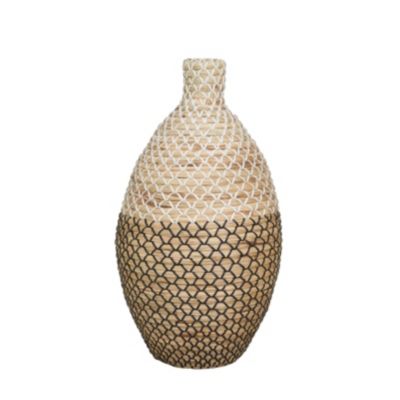 Bohemian Seagrass Vase