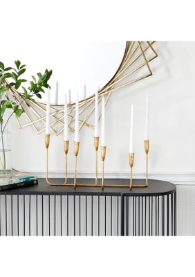 Contemporary Metal Candelabra