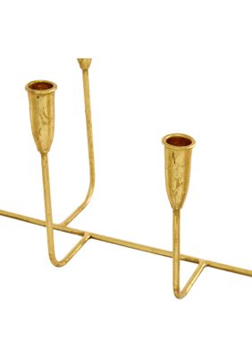 Contemporary Metal Candelabra