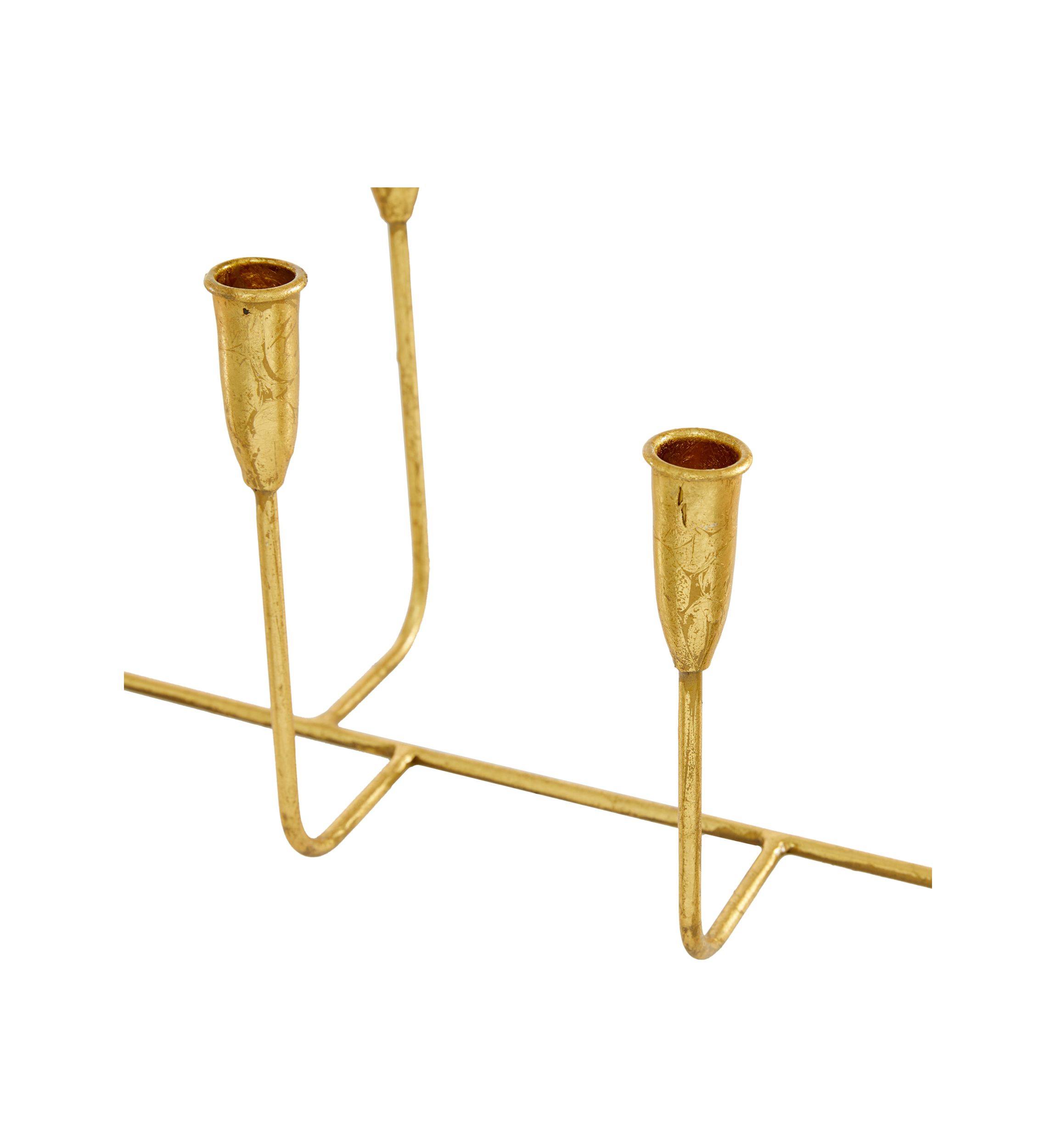 Contemporary Metal Candelabra