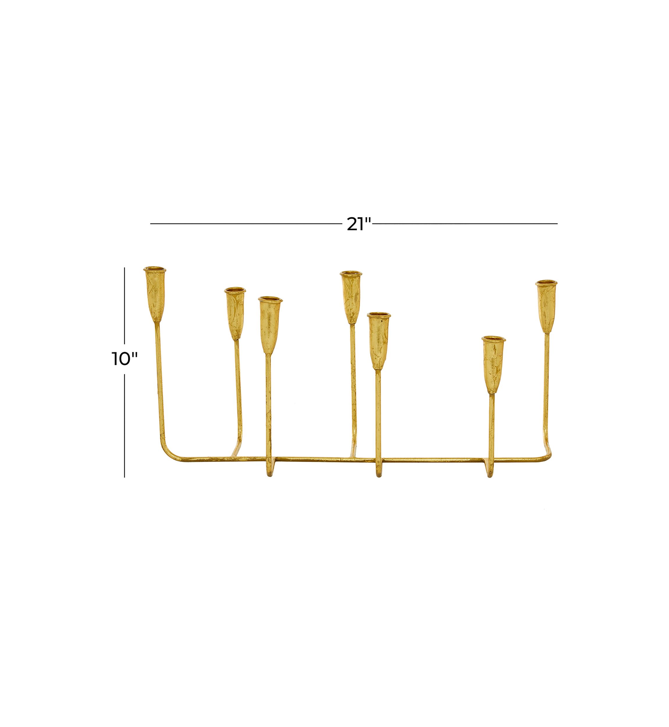 Contemporary Metal Candelabra