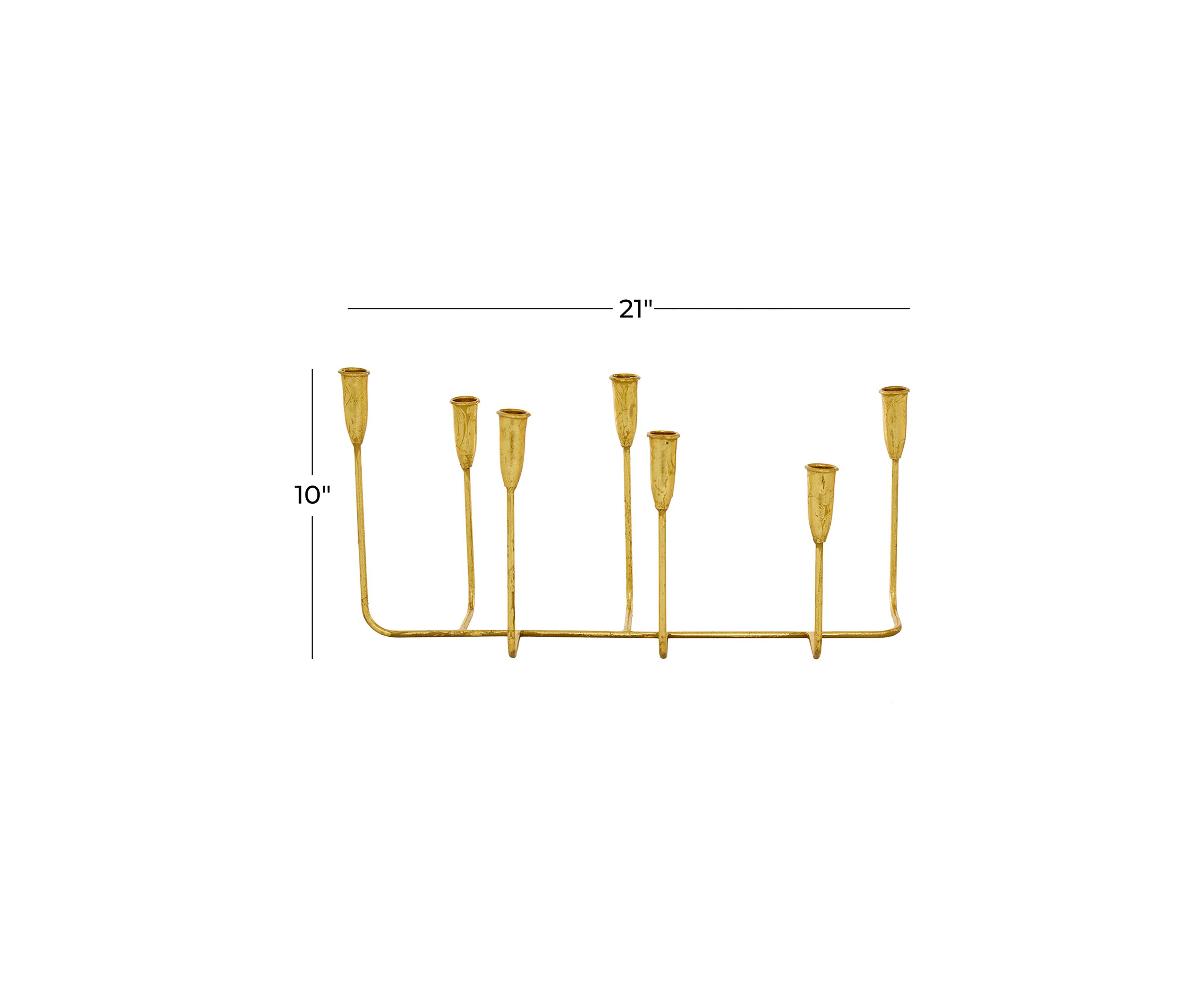 Contemporary Metal Candelabra